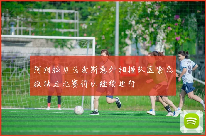 阿利松与戈麦斯意外相撞队医紧急救助后比赛得以继续进行